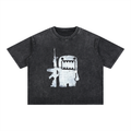 Domo with gun tee